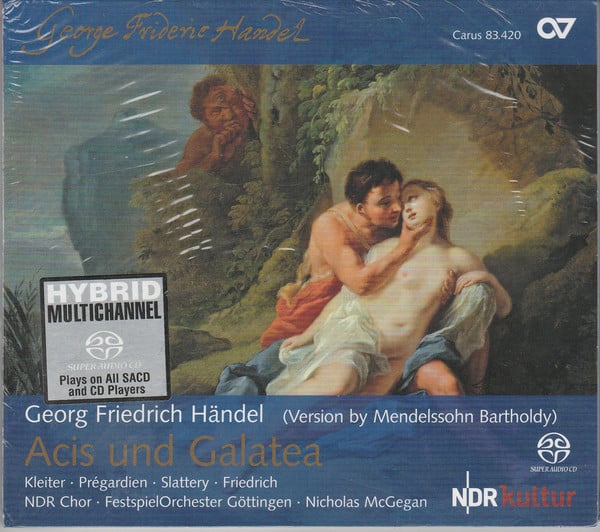Georg Friedrich Händel Version By Felix Mendelssohn-Bartholdy - Julia Kleiter · Christoph Prégardien · Michael Slattery (2) · Wolf Matthias Friedrich · NDR Chor · Festspielorchester Göttingen · Nicholas McGegan-0