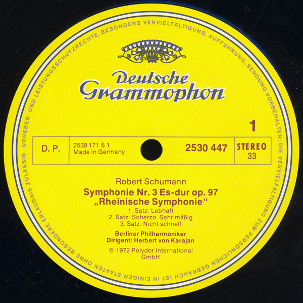 Robert Schumann, Berliner Philharmoniker ∙ Herbert von Karajan-2