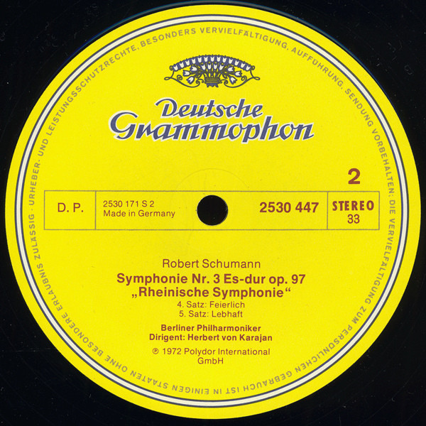 Robert Schumann, Berliner Philharmoniker ∙ Herbert von Karajan-3