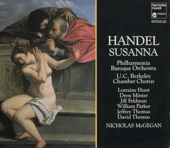 Georg Friedrich Händel, Philharmonia Baroque Orchestra, University Of California Berkeley Chamber Chorus, Lorraine Hunt, Drew Minter, Jill Feldman, William Parker (3), Jeffrey Thomas (2), David Thomas (9), Nicholas McGegan-0
