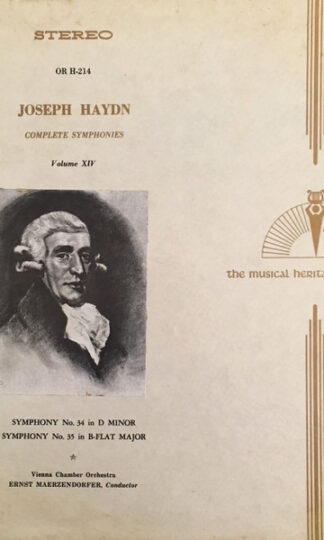Joseph Haydn, Wiener Kammerorchester, Ernst Märzendorfer-0