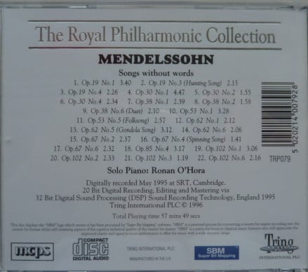 Felix Mendelssohn-Bartholdy - Ronan O'Hora-1