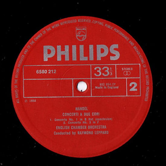 Georg Friedrich Händel, English Chamber Orchestra, Raymond Leppard-2