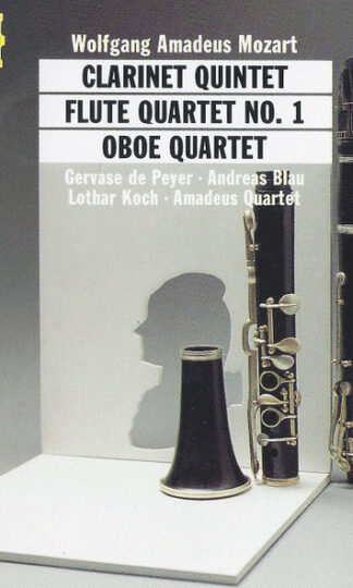 Wolfgang Amadeus Mozart, Gervase de Peyer, Andreas Blau, Lothar Koch, Amadeus-Quartett-0