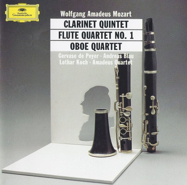 Wolfgang Amadeus Mozart, Gervase de Peyer, Andreas Blau, Lothar Koch, Amadeus-Quartett-0
