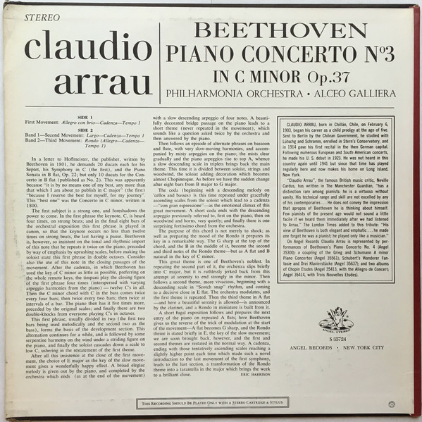 Claudio Arrau, Ludwig van Beethoven-1