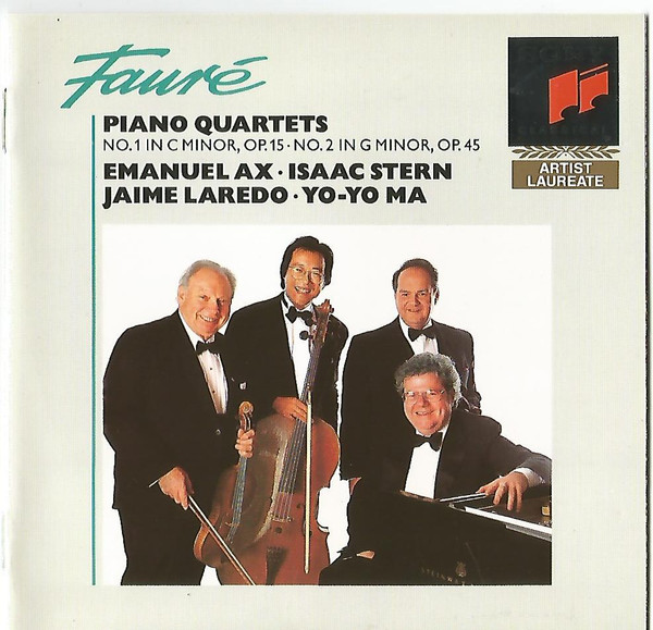 Gabriel Fauré, Emanuel Ax • Isaac Stern • Jaime Laredo • Yo-Yo Ma-0