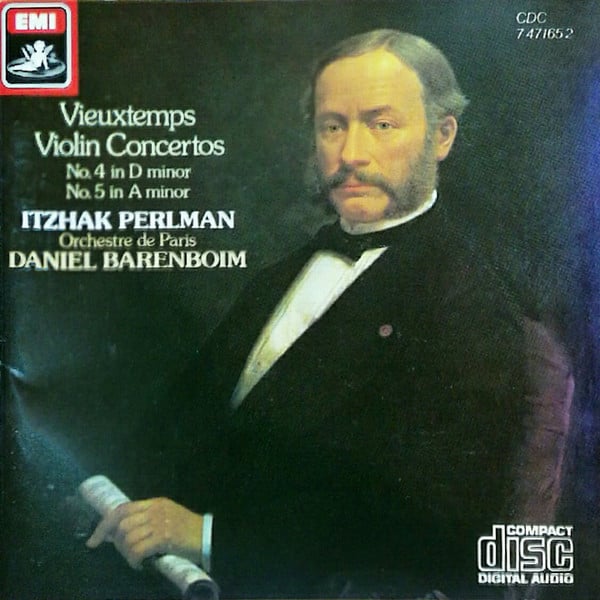 Henri Vieuxtemps - Itzhak Perlman, Orchestre De Paris, Daniel Barenboim-0