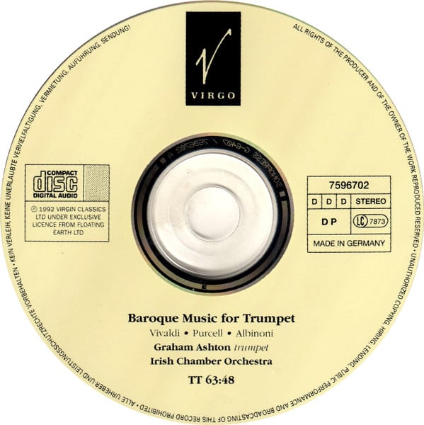 Graham Ashton, Irish Chamber Orchestra - Antonio Vivaldi ・ Henry Purcell ・ Tomaso Albinoni-1