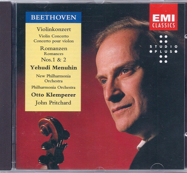 Ludwig van Beethoven - Yehudi Menuhin / New Philharmonia Orchestra / Otto Klemperer, John Pritchard-0