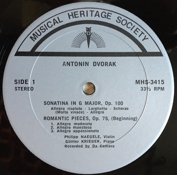Antonín Dvořák – Philipp Naegele, Günter Krieger-2