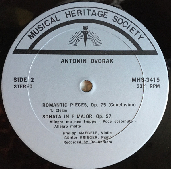 Antonín Dvořák – Philipp Naegele, Günter Krieger-3