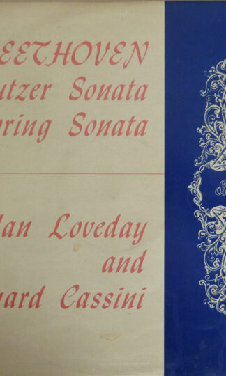 Ludwig Van Beethoven, Alan Loveday, Leonard Cassini-0