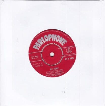 He Is Here 7" (UK 1962):Christine Campbell - Image 2