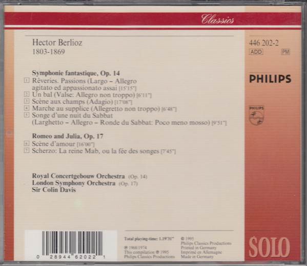Hector Berlioz - Concertgebouworkest, London Symphony Orchestra, Sir Colin Davis-1