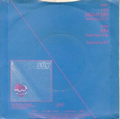 Night Sky 7" (UK 1985):Sky - Image 2