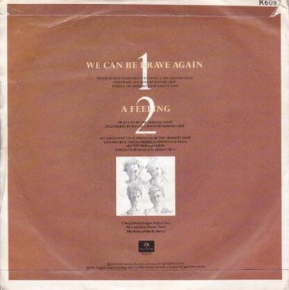 We Can Be Brave Again 7" (UK 1984):The Armoury Show - Image 2