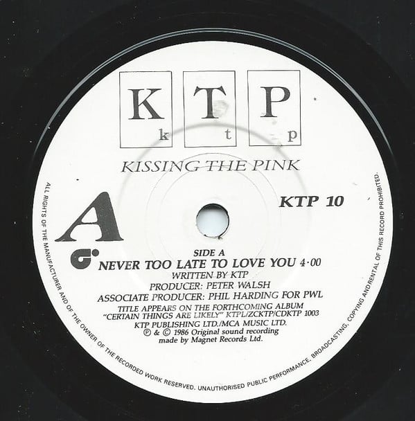 Kissing The Pink-1
