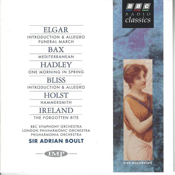 Sir Edward Elgar / Arnold Bax / Patrick Hadley / Arthur Bliss / Gustav Holst / John Ireland — BBC Symphony Orchestra, London Philharmonic Orchestra, Philharmonia Orchestra - Sir Adrian Boult-0