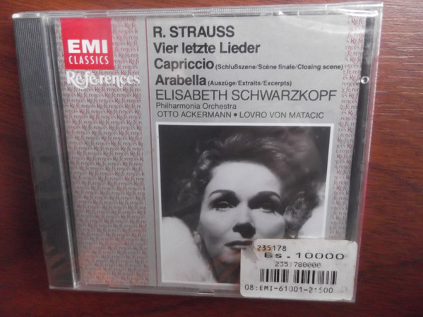 Richard Strauss - Elisabeth Schwarzkopf, Philharmonia Orchestra, Otto Ackermann, Lovro Von Matacic-4