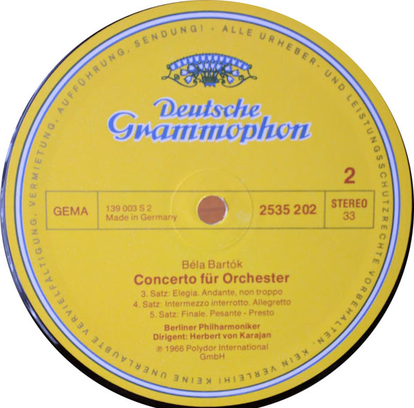 Béla Bartók, Berliner Philharmoniker, Herbert von Karajan-3