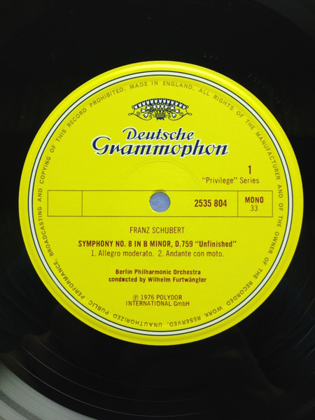 Wilhelm Furtwängler, Berliner Philharmoniker – Franz Schubert-2