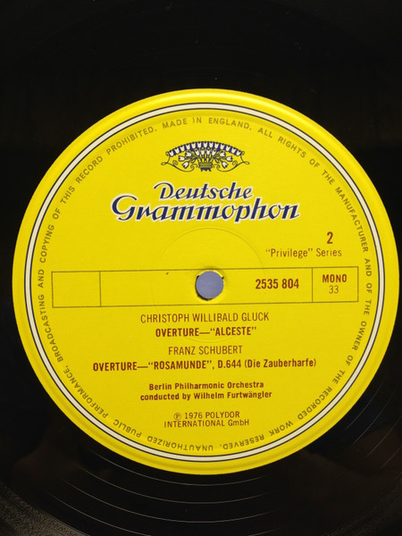 Wilhelm Furtwängler, Berliner Philharmoniker – Franz Schubert-3