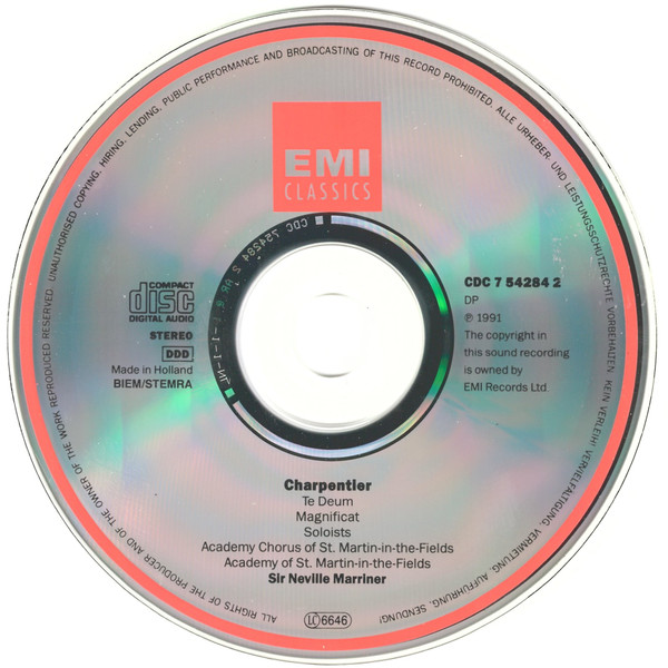 Marc Antoine Charpentier – Dawn Upshaw, Ann Murray, Ethna Robinson, John Aler, Kurt Moll, Chorus Of St Martin In The Fields, The Academy Of St. Martin-in-the-Fields, Sir Neville Marriner-3