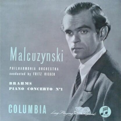 Piano Concerto No. 1 LP (UK 1953):Malcuzynski