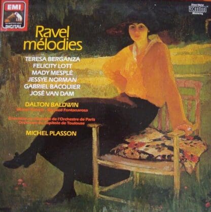 Ravel Mélodies 3xLP BOX (GER 1984):Teresa Berganza