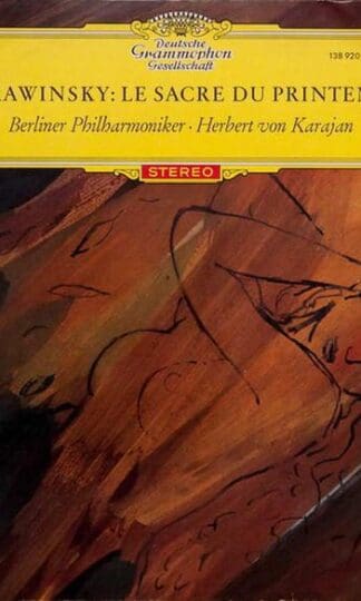 Le Sacre Du Printemps LP (GER 1964):Strawinsky
