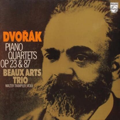 Piano Quartets Op. 23 & 87 LP (UK 1974):Dvořák