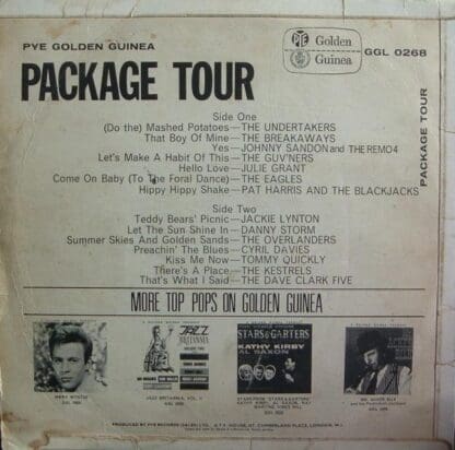 Package Tour LP (UK 1963):Various - Image 2