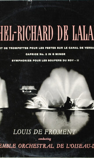 Michel Richard Delalande / Louis De Froment, Ensemble Orchestral De L'Oiseau-Lyre-0