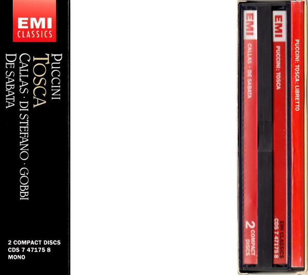 Giacomo Puccini / Maria Callas, Giuseppe di Stefano, Tito Gobbi, Orchestra Del Teatro Alla Scala E Coro Del Teatro Alla Scala, Victor De Sabata-3