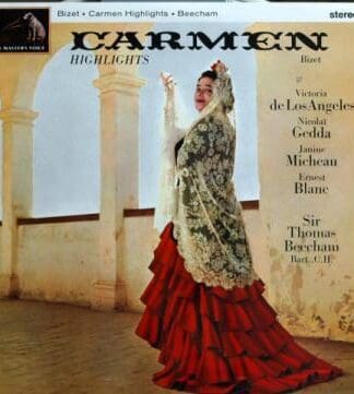 Carmen Highlights LP (UK 1960):Bizet