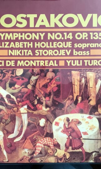 I Musici De Montréal, Yuli Turovsky, Elizabeth Holleque, Nikita Storojev, Dmitri Shostakovich-0