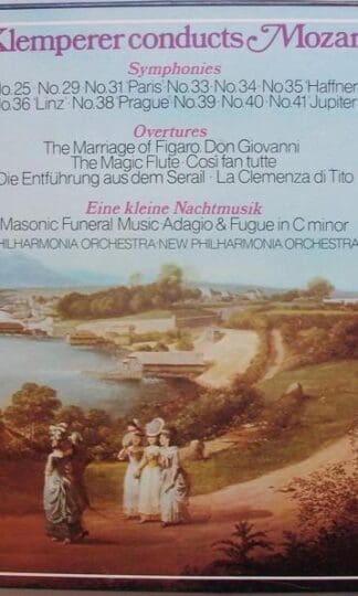 Klemperer Conducts Mozart 6xLP BOX (UK 1976):Mozart