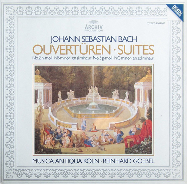 Johann Sebastian Bach, Musica Antiqua Köln, Reinhard Goebel-0