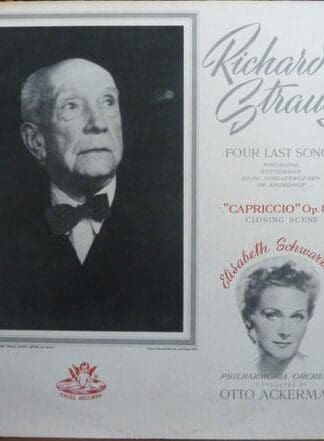 Four Last Songs - "Capriccio" Op. 85 (Closing Scene):Richard Strauss