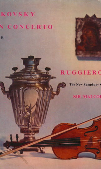 Ruggiero Ricci, Sir Malcolm Sargent, Pyotr Ilyich Tchaikovsky, The New Symphony Orchestra Of London-0