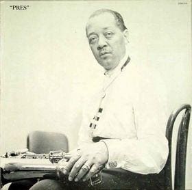 In Washington D.C. 1956 LP (GER 1980):Lester Young