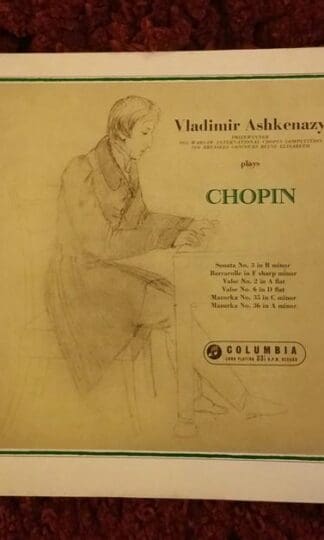 Sonata No.3 In B Minor, Op.58 / Barcarolle, Op. 60 / Mazurka No.35 & 36 LP (UK 1959):Chopin