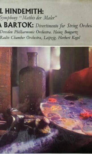 Symphony "Mathis Der Maler" / Divertimento For String Orchestra LP (UK 1968):Paul Hindemith