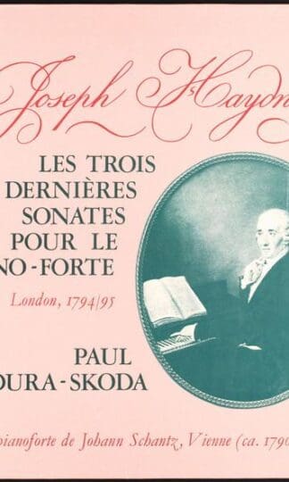 Les Trois Dernières Sonates Pour Le Piano-Forte LP (FRA 1981):Joseph Haydn