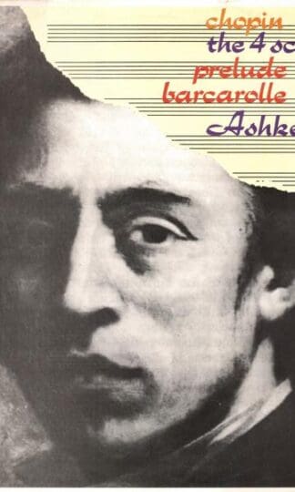 The 4 Scherzi / Prelude Op.45 / Barcarolle Op.60 LP (UK 1968):Chopin