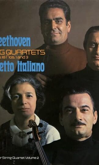String Quartets Op. 18 Nos. 1 And 3 LP (UK 1972):Beethoven