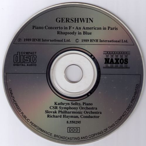 George Gershwin - Kathryn Selby, Slovak Radio Symphony Orchestra, Slovak Philharmonic Orchestra, Richard Hayman-2