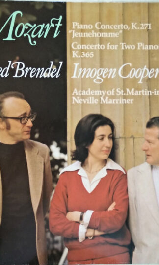 Wolfgang Amadeus Mozart, Alfred Brendel, Imogen Cooper, The Academy Of St. Martin-in-the-Fields, Sir Neville Marriner-0