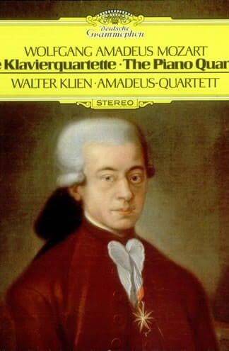 Die Klavierquartette - The Piano Quartets LP (GER 1982):Wolfgang Amadeus Mozart